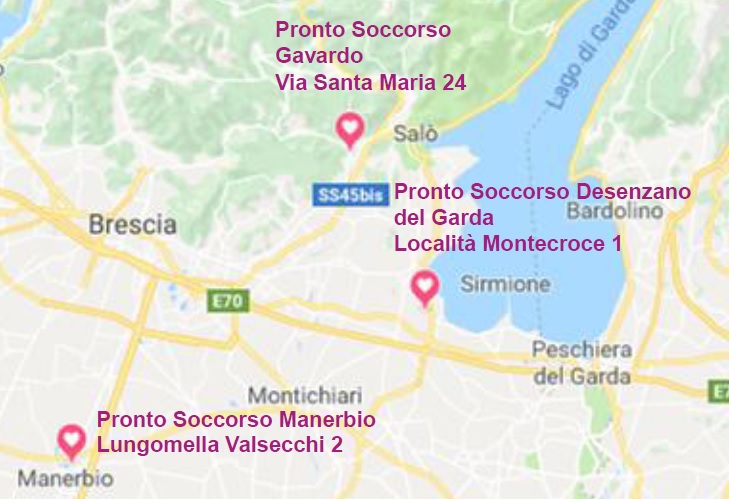 Interpreti nei pronto soccorso del Garda per i turisti