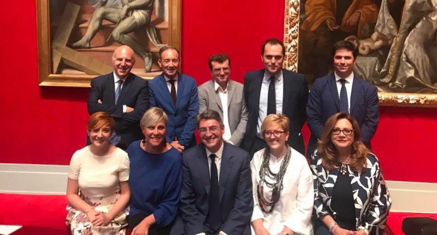 Del Bono presenta la nuova giunta comunale di Brescia