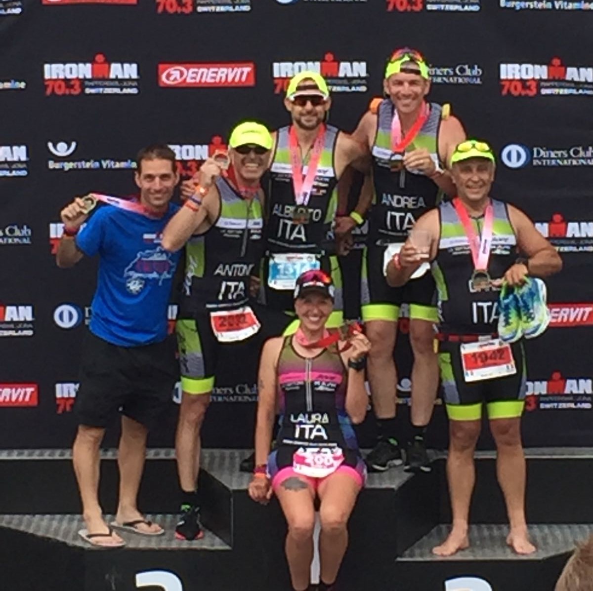 Oltre i limiti Palazzolesi in Svizzera per il mezzo Ironman