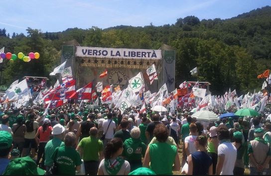 Attesa e Polemiche per la Pontida di Salvini da vicepremier