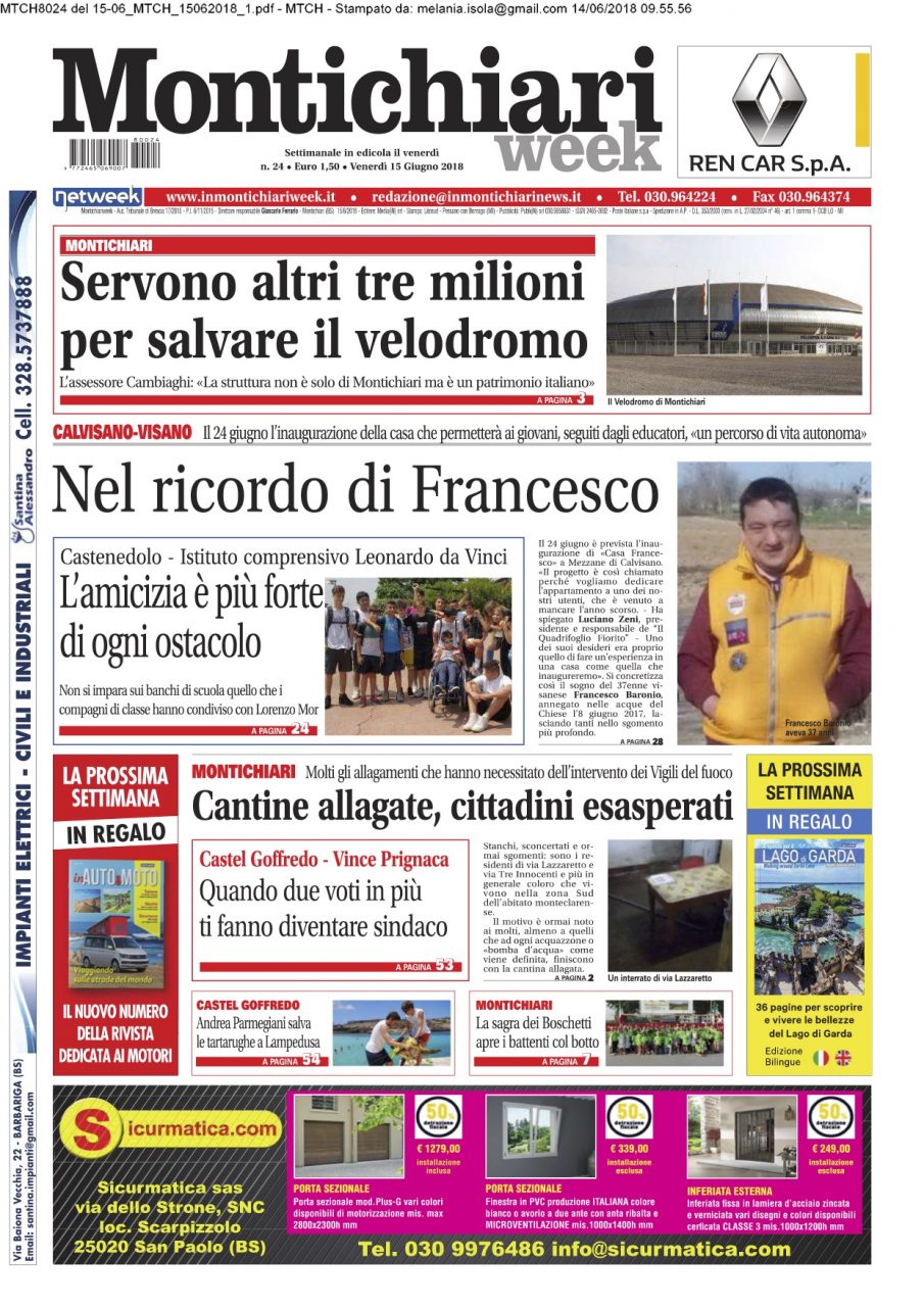 Montichiari Week è in edicola