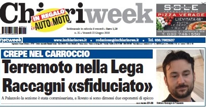 ChiariWeek in edicola il numero del 22 giugno