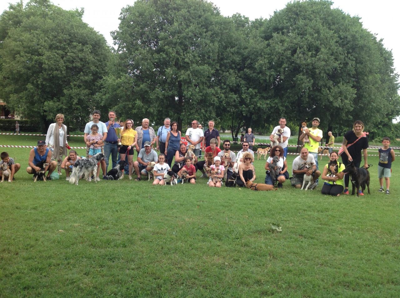 A Bagnolo Mella una bellissima giornata a 6 zampe