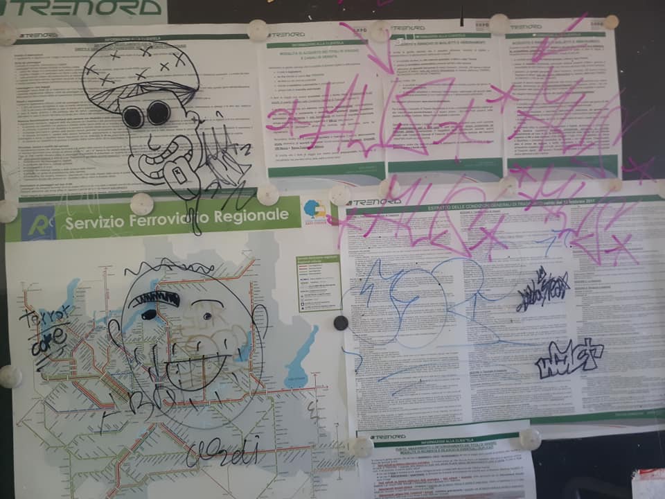 A Provaglio atti vandalici e rifiuti spopolano