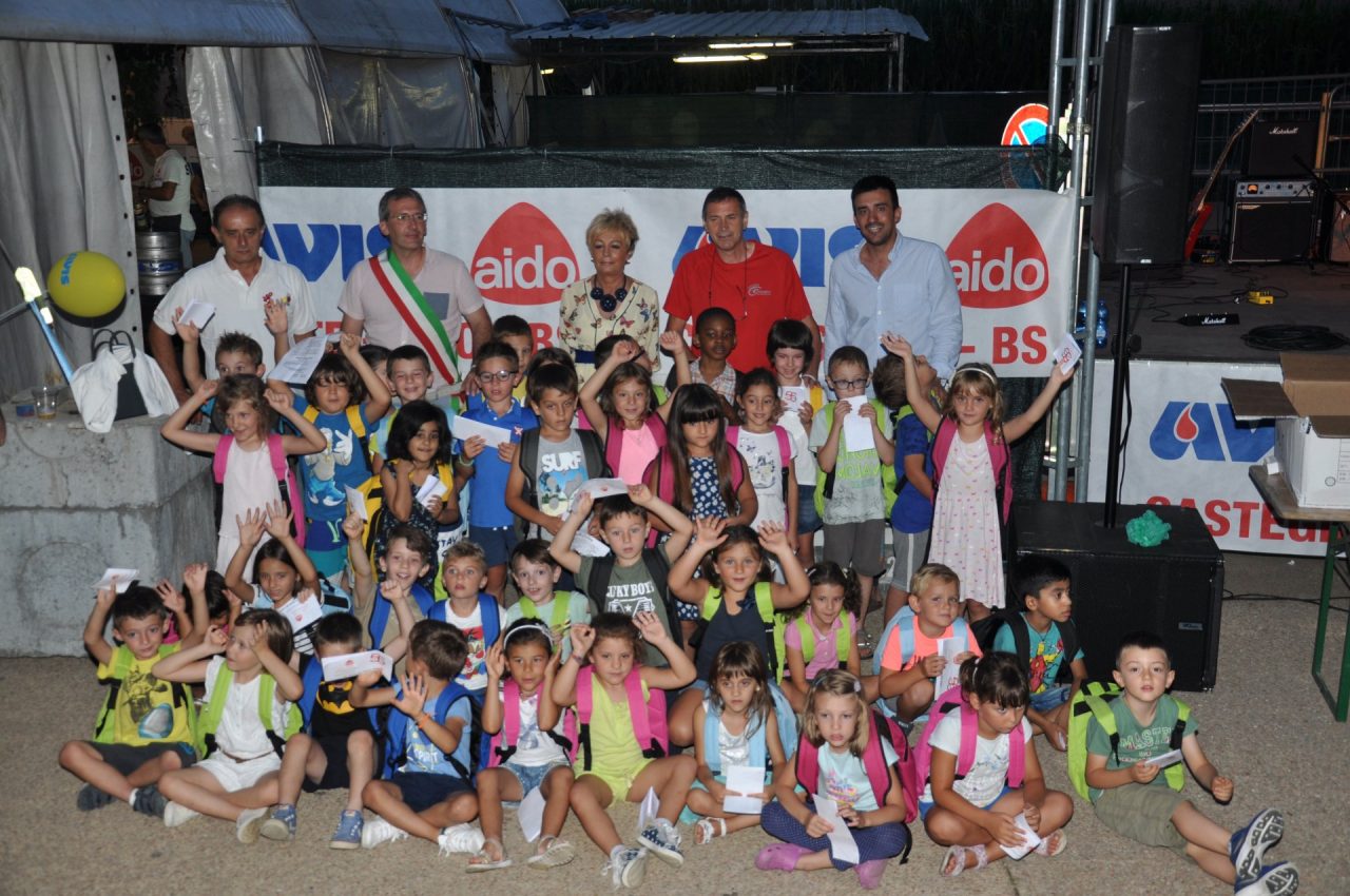 La solidarietà di Avis e Aido in festa a Castegnato