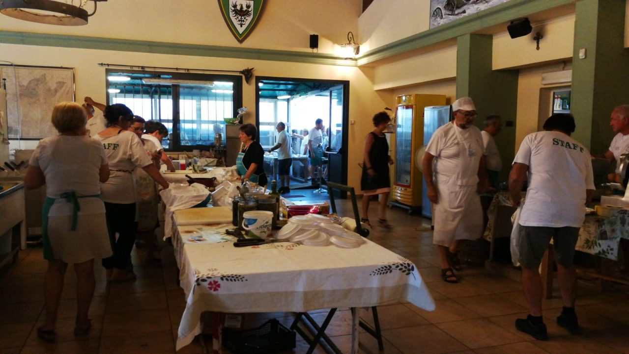 Festa degli Alpini a Pompiano, oltre seicento coperti
