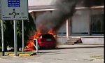 Auto in fiamme a Bedizzole ieri: tutti i dettagli e IL VIDEO