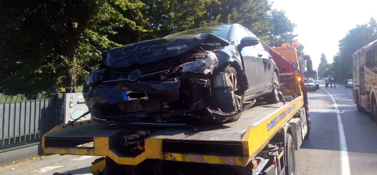 Incidente fra Clusane e Paratico, coinvolto un mezzo comunale