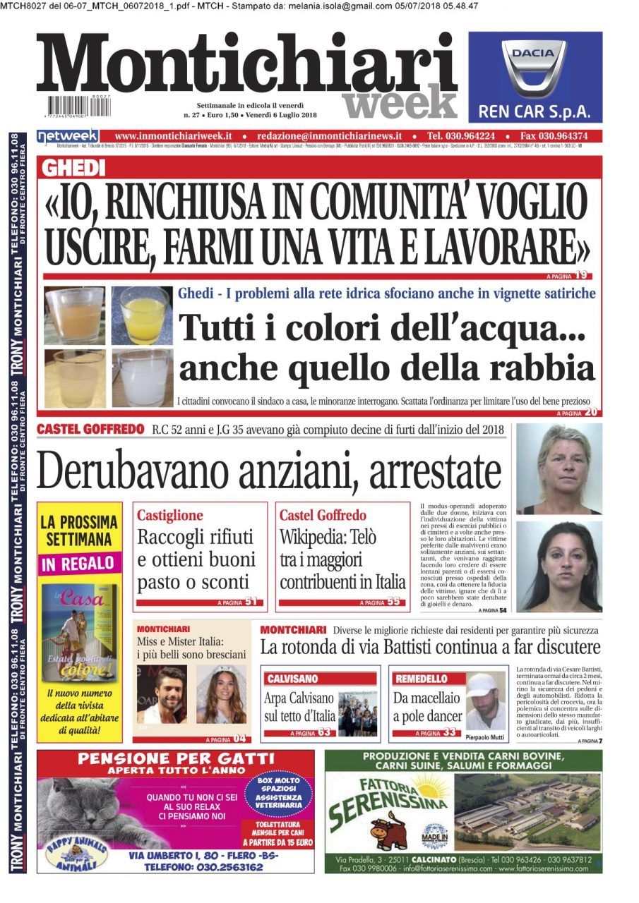 Montichiari week è in edicola