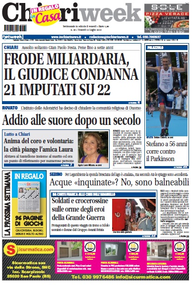 ChiariWeek, in edicola il numero del 13 luglio