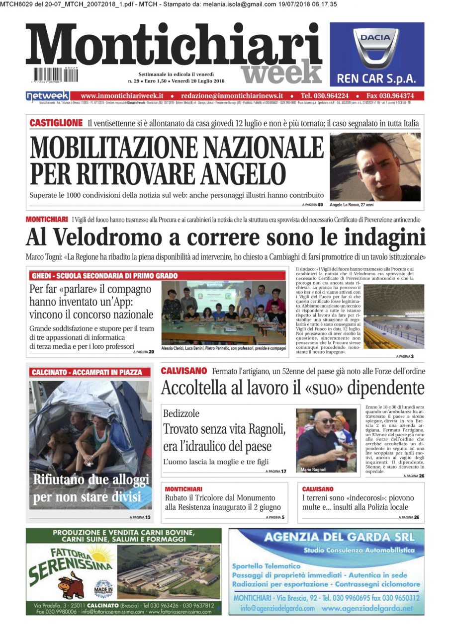 Montichiari week è in edicola