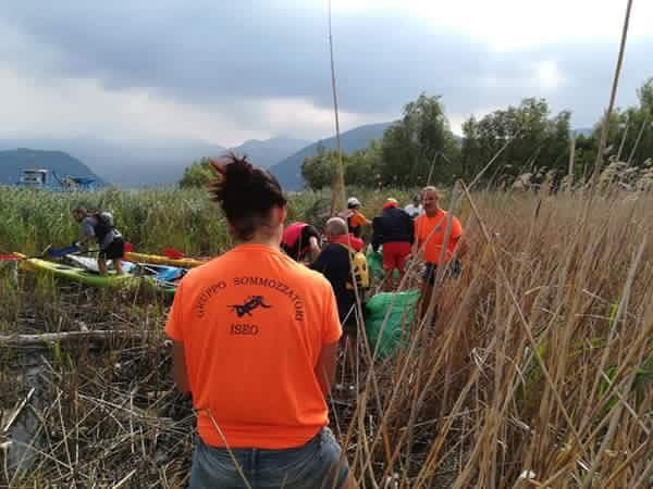 Pulizia della riserva delle Torbiere, la seconda tranche