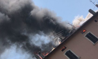 Incendio a Pontoglio, a fuoco le case Aler – VIDEO