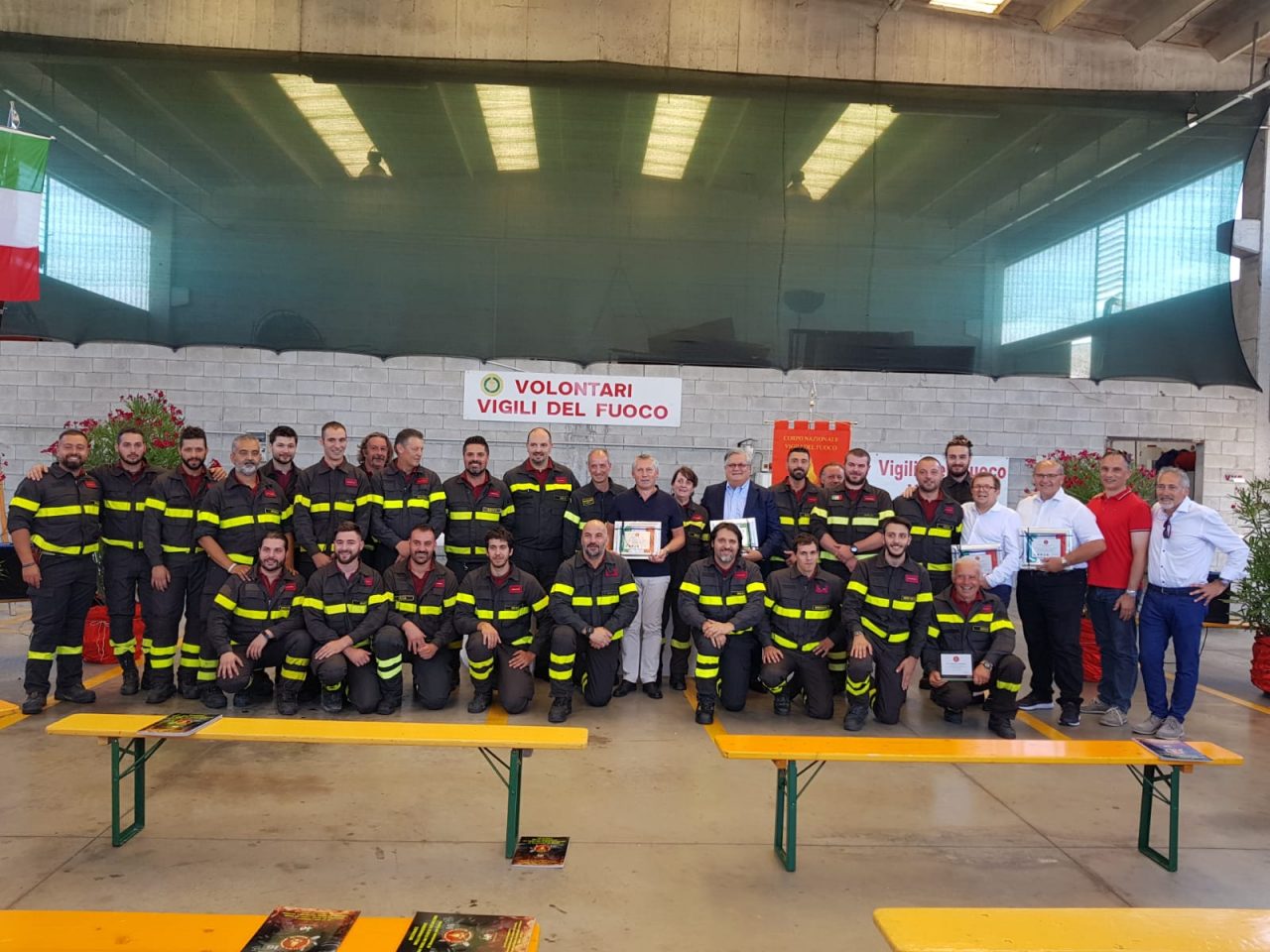 Vigili del Fuoco in festa a Desenzano