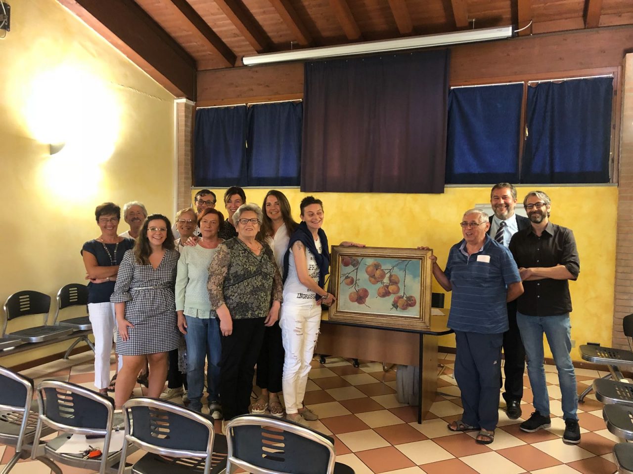 A Coccaglio il quadro di una pittrice giapponese famosa