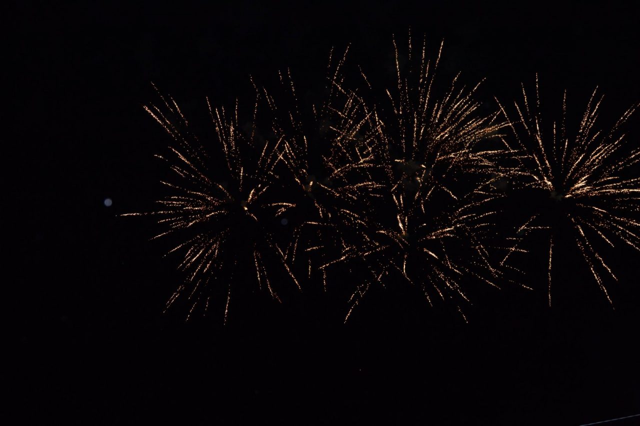 Fuochi d’artificio a Palazzolo Stasera a San Rocco