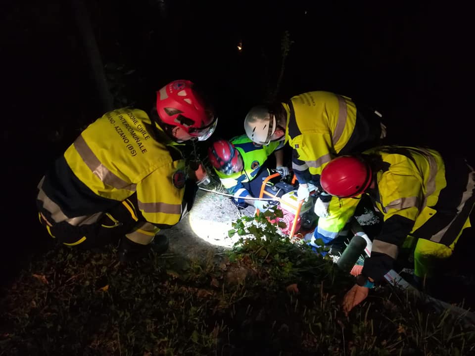 Esercitazione per la Protezione civile di Capriano e Azzano