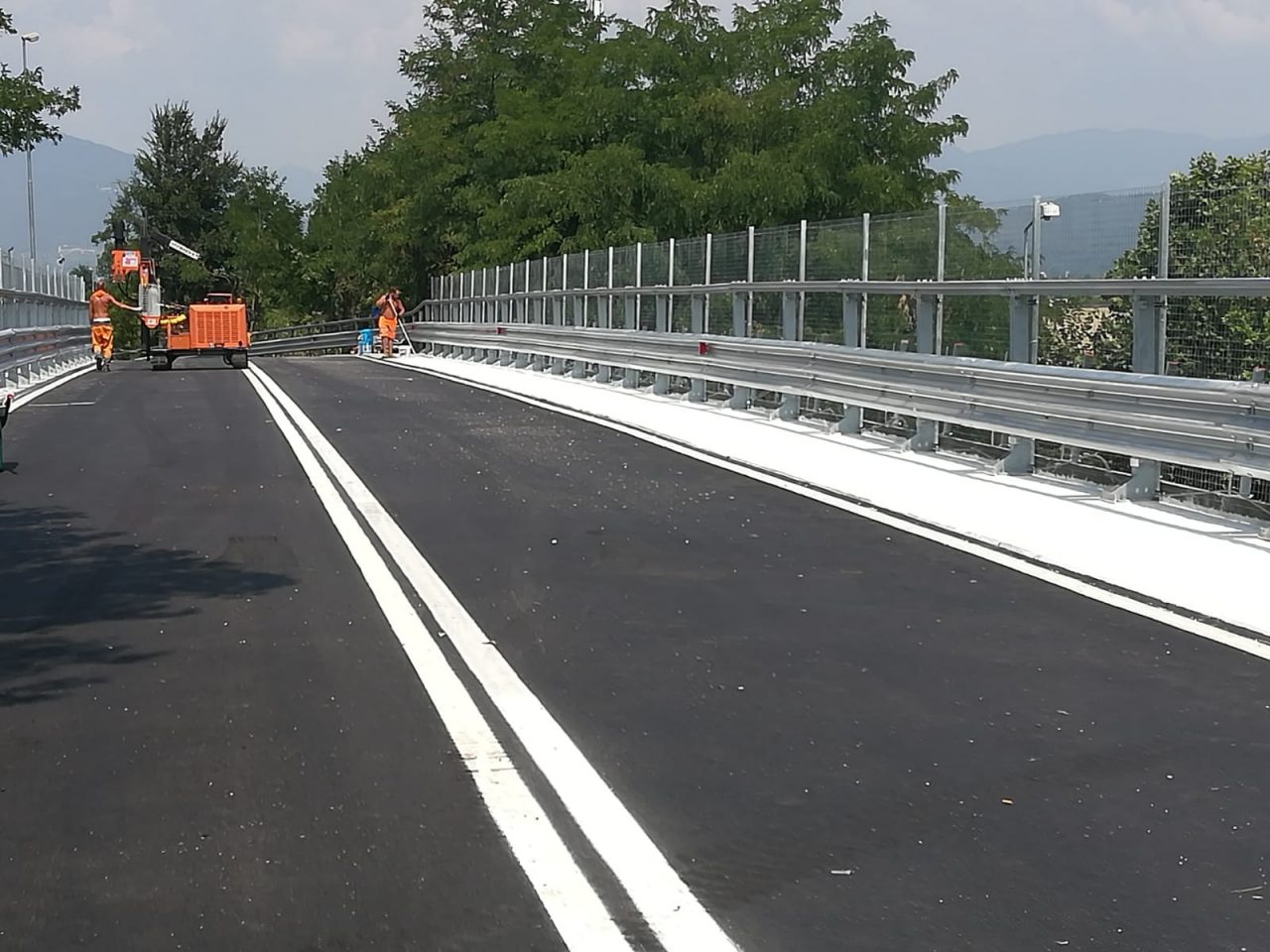 Riaperto il ponte in via Ghislandi a Roncadelle