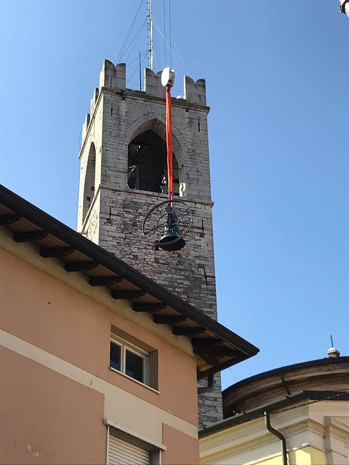 Le campane di Castenedolo tornano nella loro sede