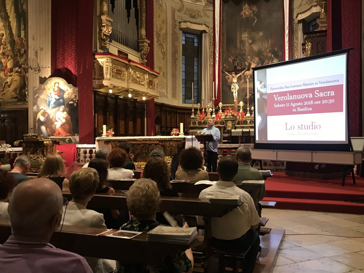 Verolanuova in basilica serata culturale