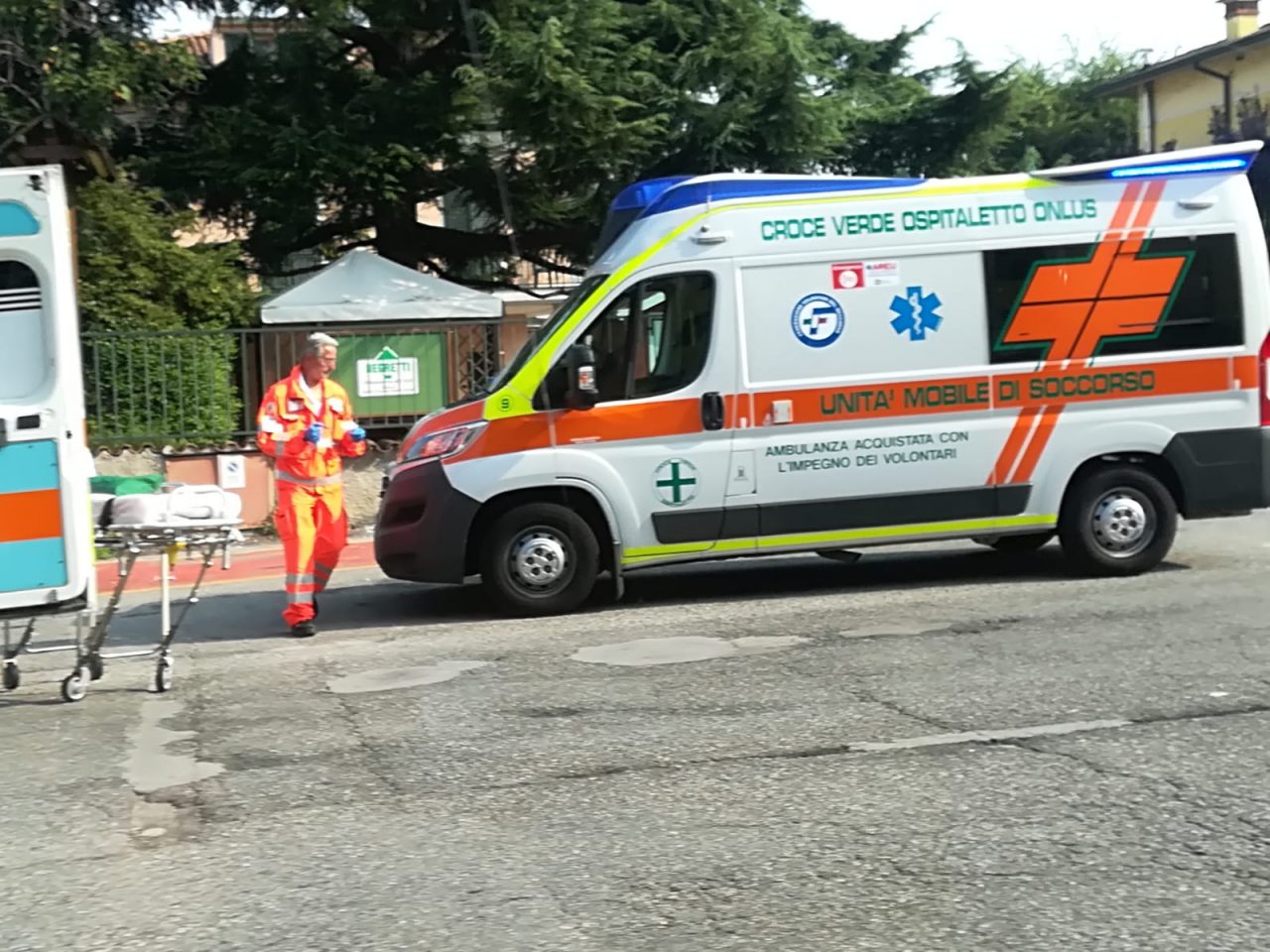 Tamponamento a Capriano, tre mezzi coinvolti