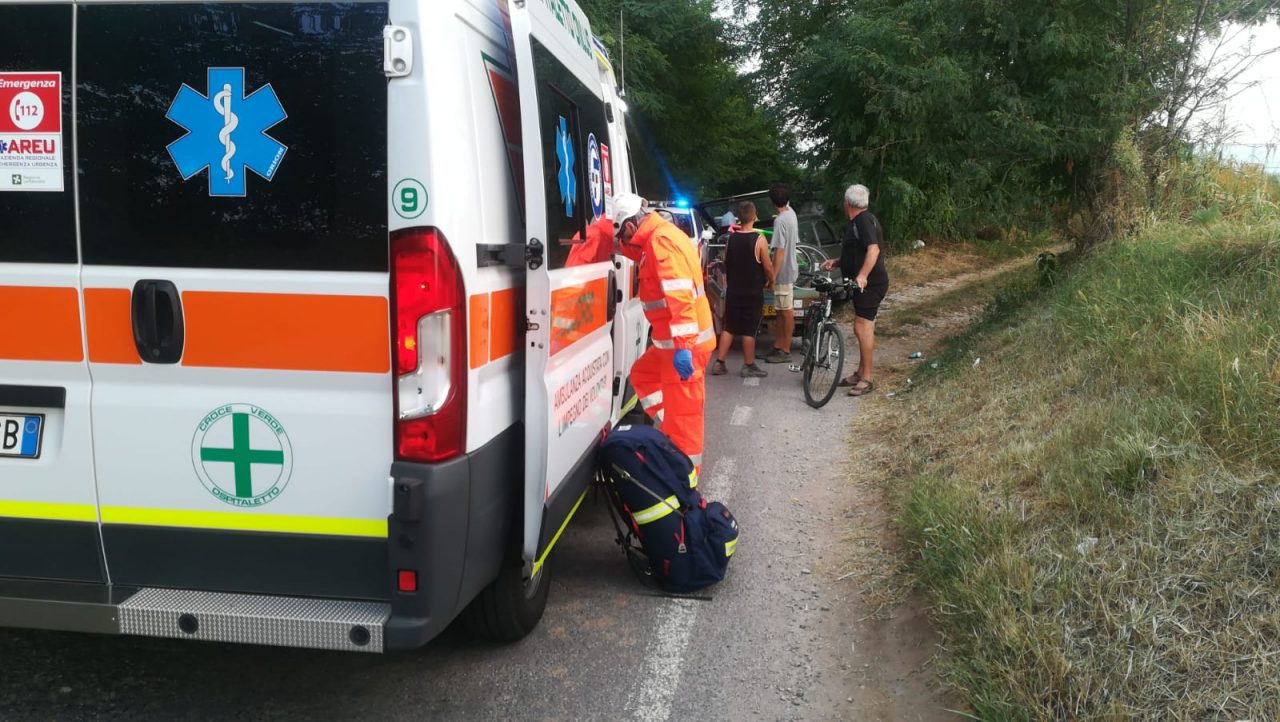 In coma dopo una caduta dalla bici a Cazzago