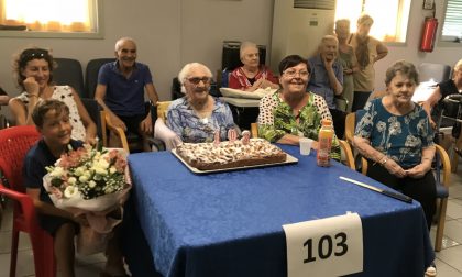 Nonna Maria ha spento 103 candeline a Pontoglio