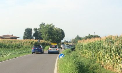 Strada ristretta per un incidente tra Lonato ed Esenta