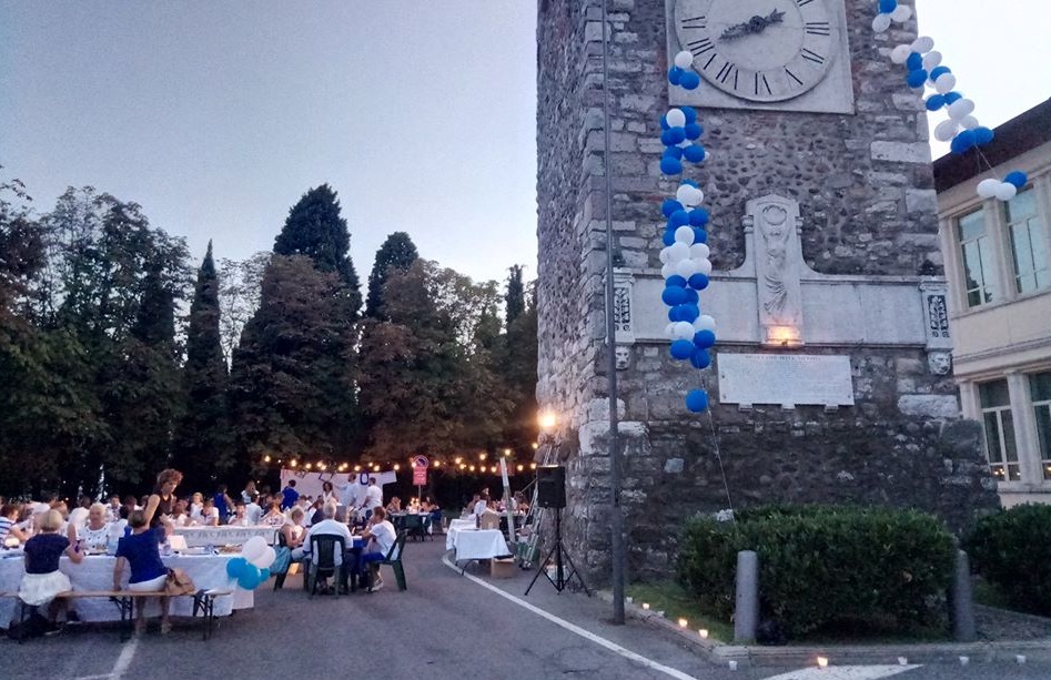 Cena in bianco&blu a Calcinato rimandata per maltempo