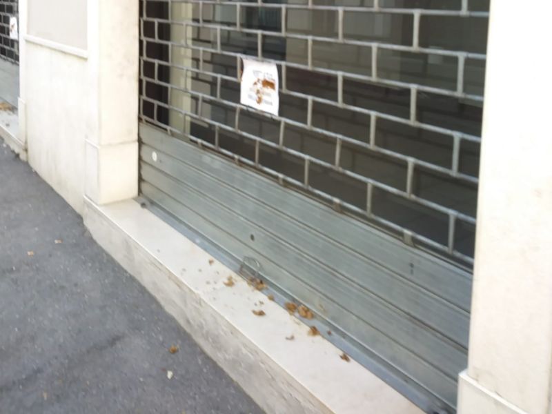 Cacca sulle vetrine del negozio: vandali a Travagliato