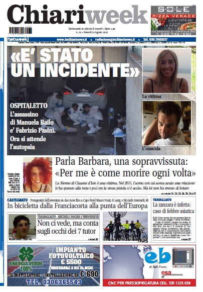 ChiariWeek, in edicola il numero del 24 agosto