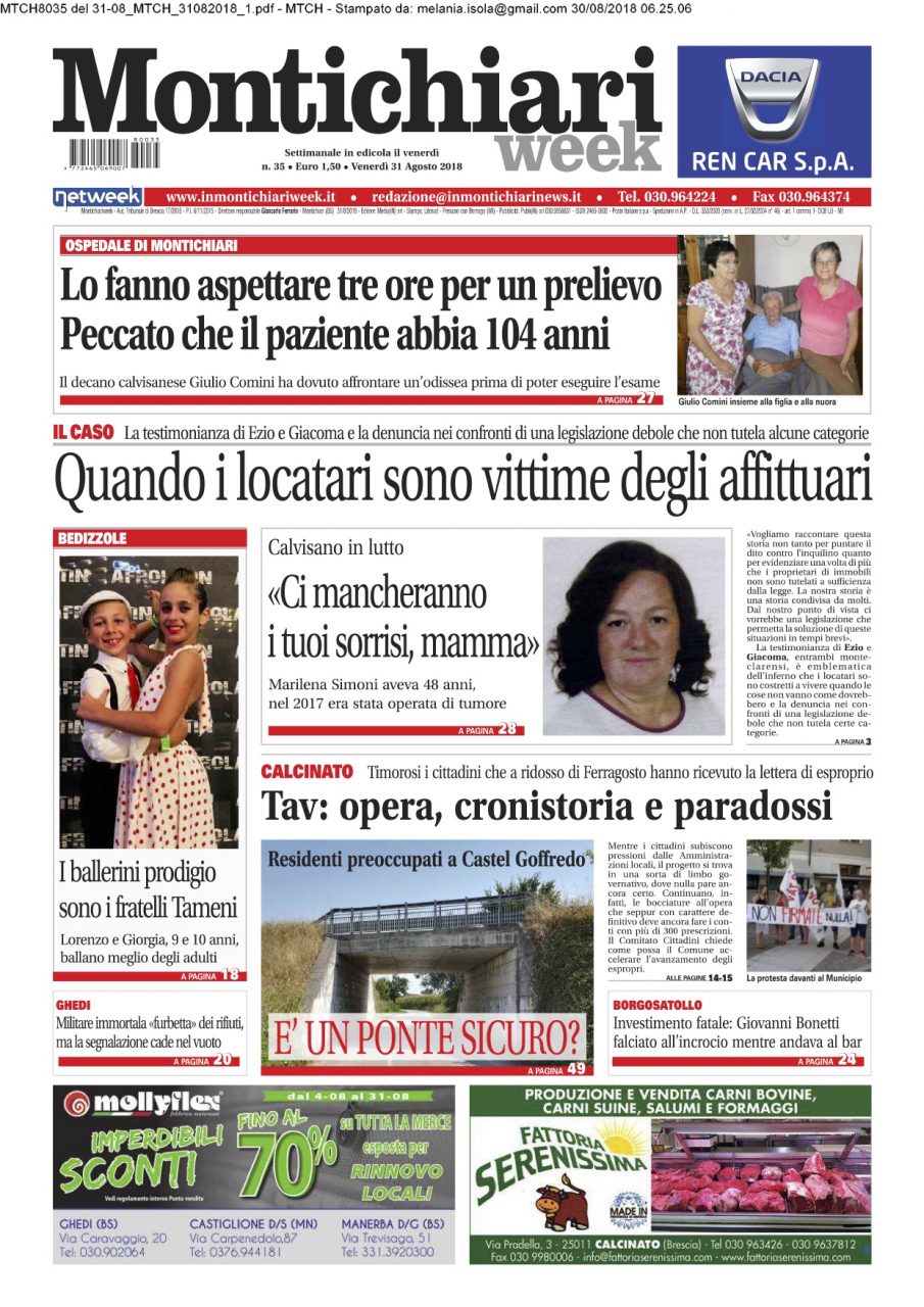 Montichiari week è in edicola