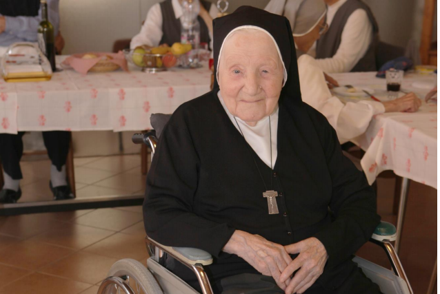 La donna più longeva della Provincia: è suor Maria Fedele