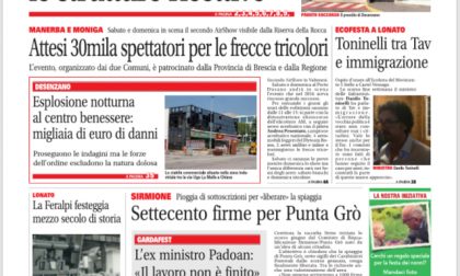 Gardaweek è in edicola. La prima pagina edizione bresciana