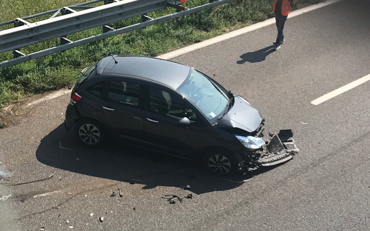Incidente A21 al chilometro 199 direzione Cremona