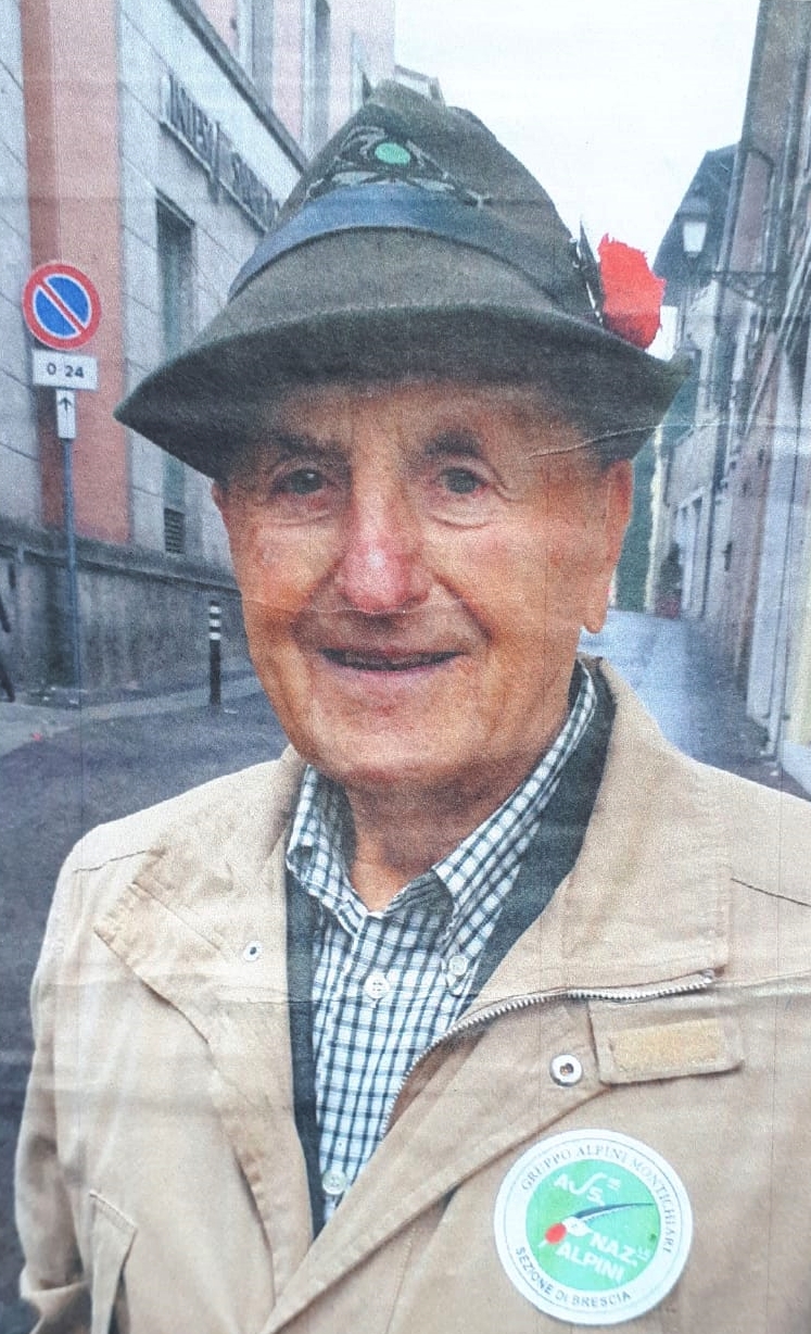 Montichiari omaggia l’Alpino Santo Fregoni