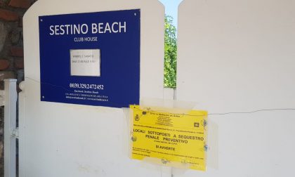 Apposti i sigilli al Sestino Beach