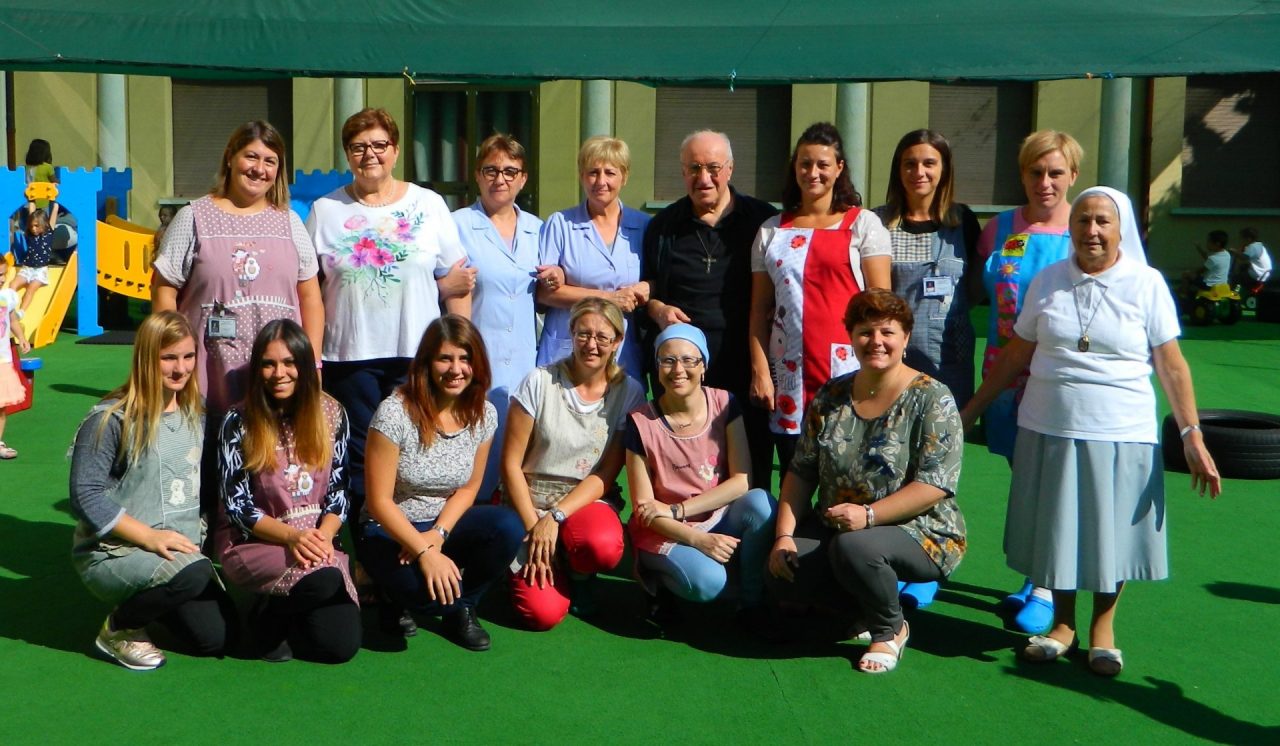 La scuola dell’Infanzia parrocchiale di Ghedi saluta don Gian Mario