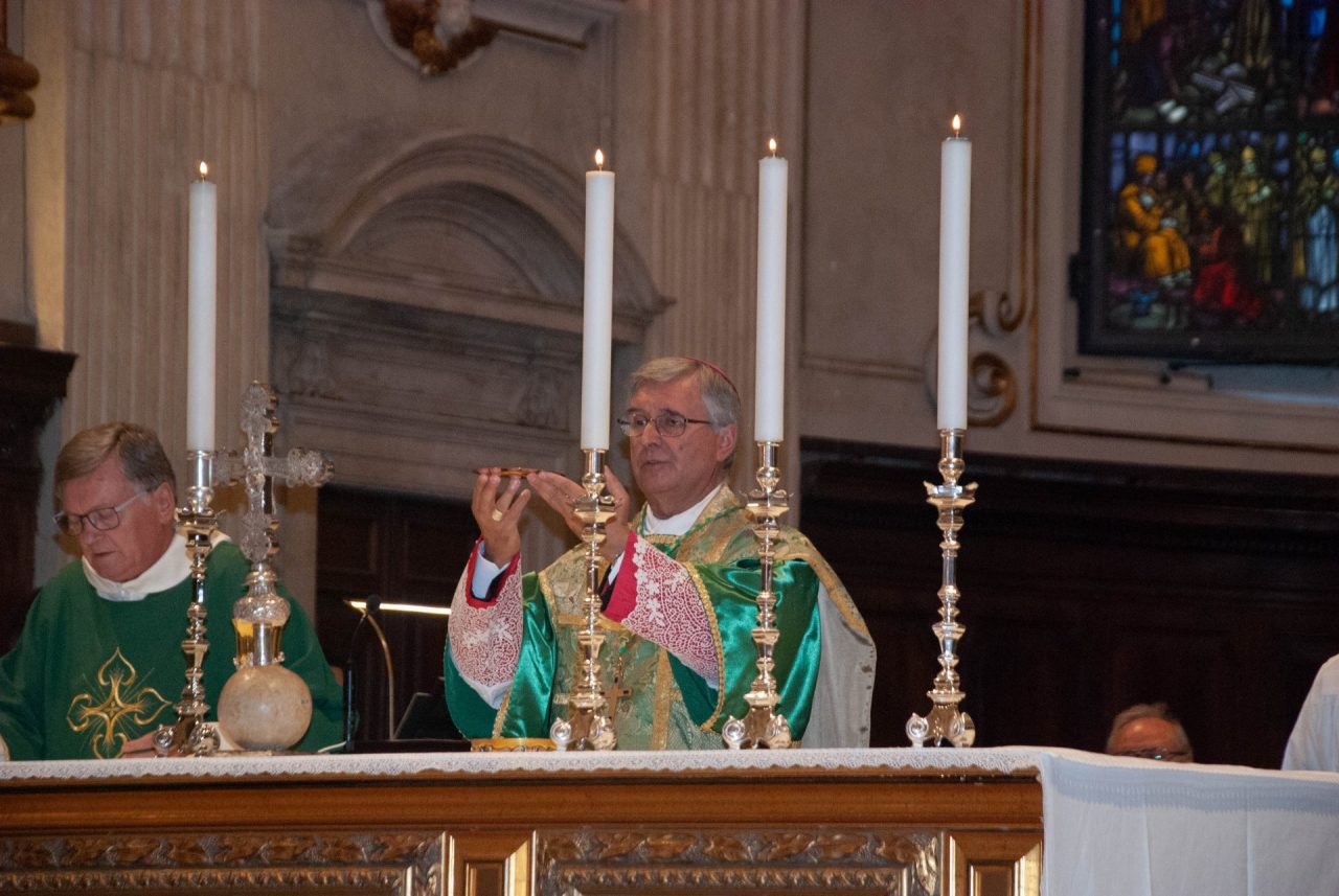 Vescovo Pierantonio Tremolada a Bagnolo Mella