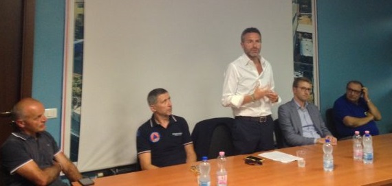 L’assessore regionale Pietro Foroni dai Volontari del Garda