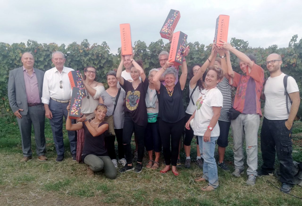 Chilometro di tela successo a Erbusco FOTO