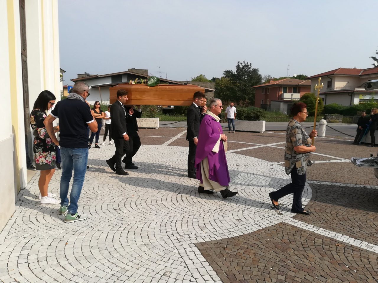 Ultimo saluto a Roncadelle a Gianfranco Faustini