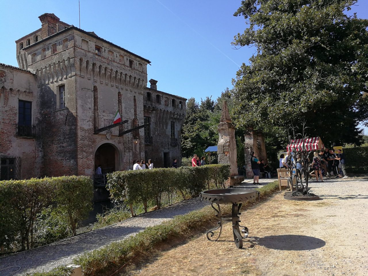 Taglio del nastro a Verso il Borgo a Padernello