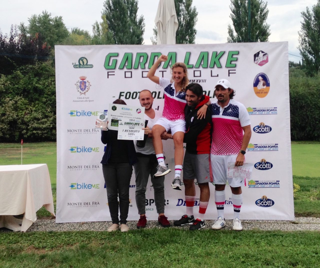 Garda Lake Footgolf Open 2018 a Cunettone di Salò