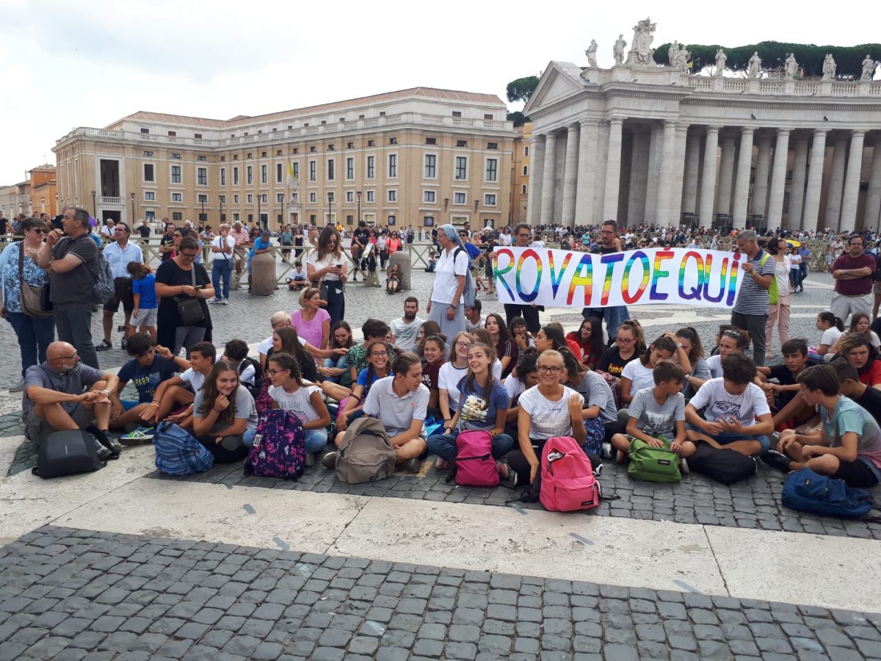 Papa Francesco ha salutato i ragazzi di Rovato VIDEO