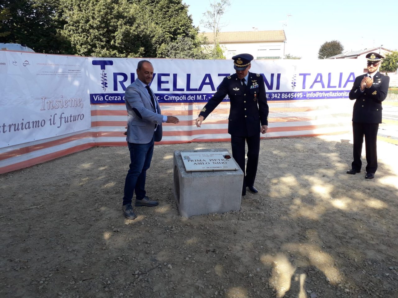 Asilo del Villaggio Azzurro di Ghedi posata la prima pietra