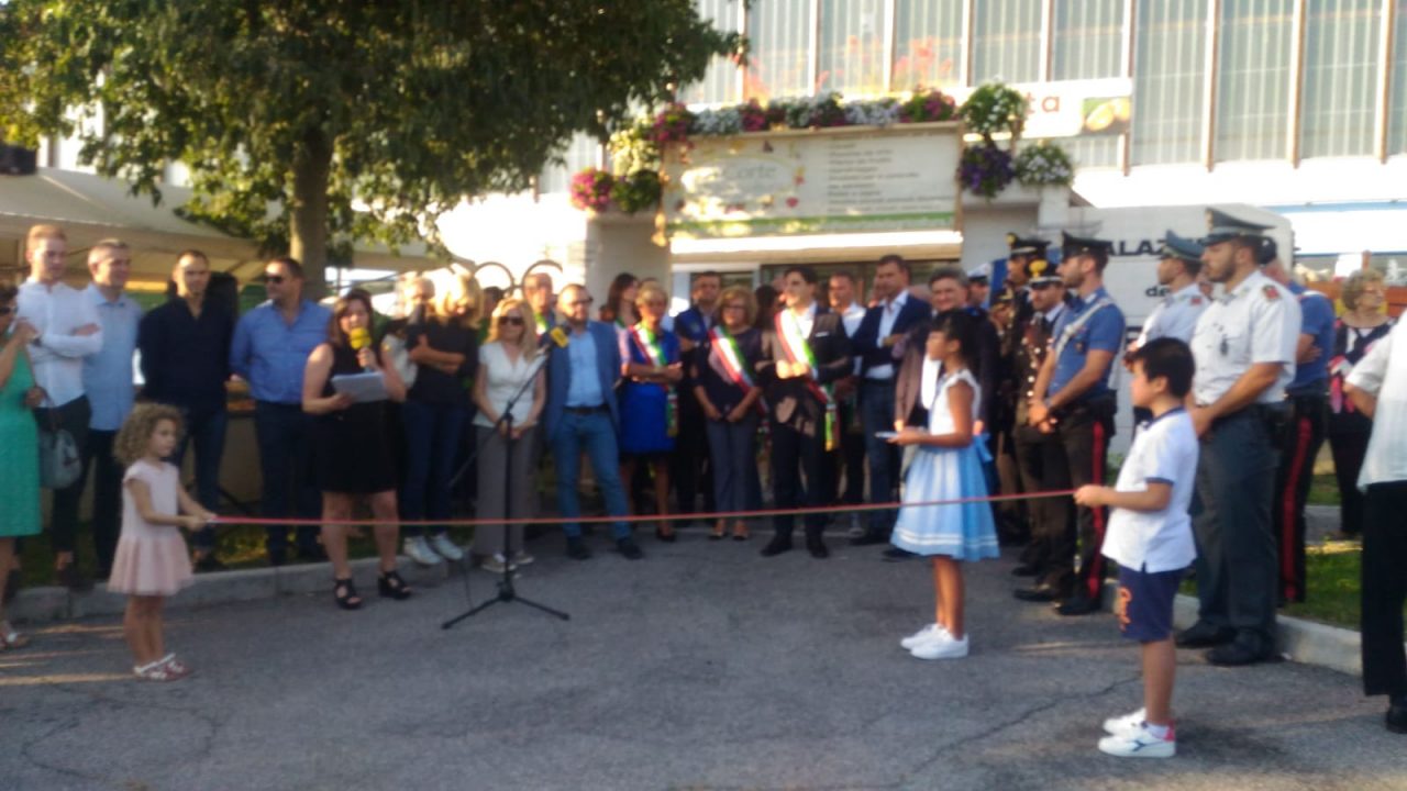 Nastro tagliato alla fiera della Patata di Gottolengo