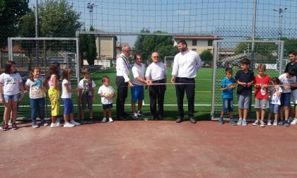 Inaugurazione nuovo campo sintetico a Roncadelle FOTO E VIDEO