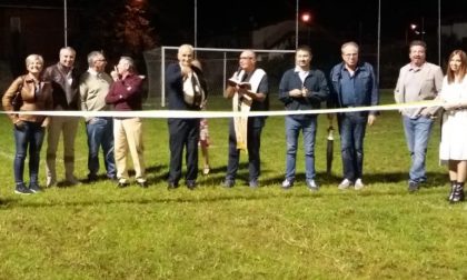 Inaugurato il nuovo campo di calcio a Coccaglio