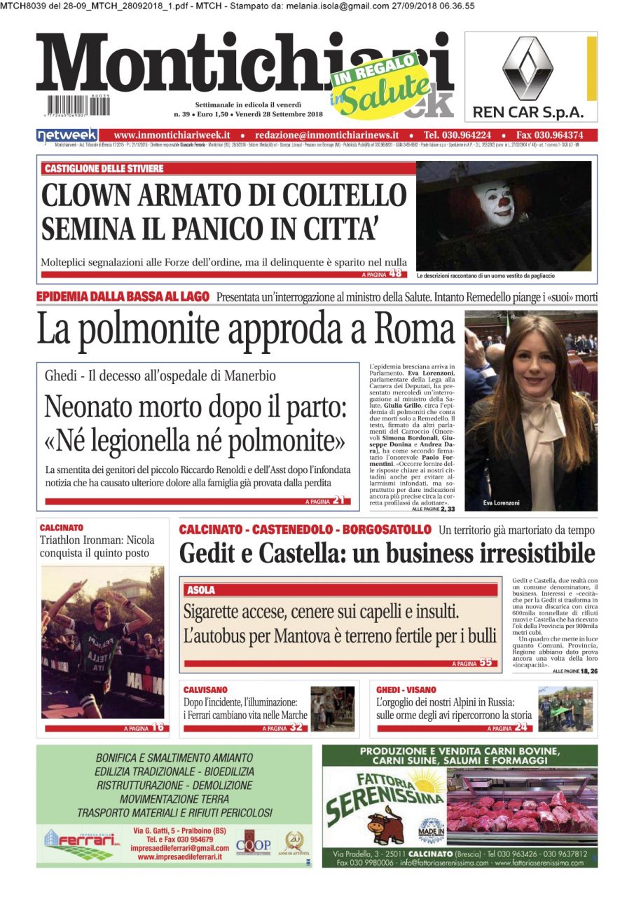 Montichiari week è in edicola